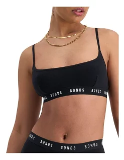 New β Bonds Icons Scoop Crop In Black β€οΈ