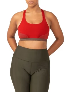 Discount 🔔 Triumph Triaction Seamfree Wirefree Sports Crop Bra In Red 🛒 -bra-accessories Shop unnamed file 1008
