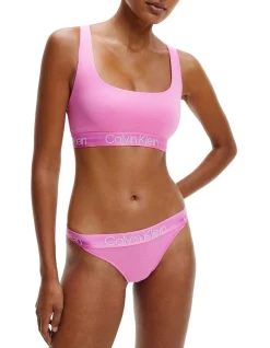 Discount ⭐ Calvin Klein Modern Structure Bralette Hollywood Pink 😍