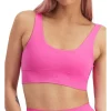 Promo 👏 Bonds Bases Scoop Crop Bra In Pink 🥰
