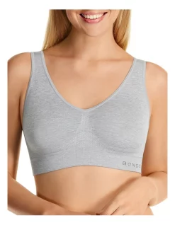 Deals ⌛ Bonds Seamfree Comfy Crop Bra In Grey 😉
