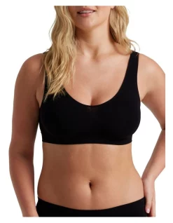 Outlet 🛒 Ambra Core Restore Shaper Crop Bralette In Black 🔔