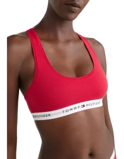 Outlet 👏 Tommy Hilfiger Icon 2.0 Unlined Bralette In Red 🛒 -bra-accessories Shop unnamed file 1146