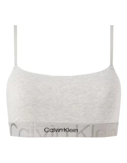 Hot Sale 🥰 Calvin Klein Embossed Icon Cotton Unlined Bralette In Grey ⌛ -bra-accessories Shop unnamed file 1150