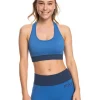 Buy 👍 Roxy Time To Pretend Sports Bra In Blue 💯 -bra-accessories Shop unnamed file 1166