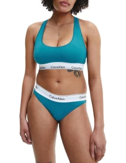 Top 10 ❤️ Calvin Klein Modern Cotton Unlined Bralette Tapestry Teal 😉