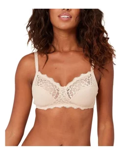 Cheapest ⌛ Simone Perele Caresse Wirefree Bra Beige 🎉