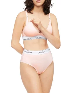 Coupon ⭐ Calvin Klein Modern Cotton Lightly Lined Maternity Bralette In Pink ✔️ -bra-accessories Shop unnamed file 1203