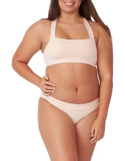 Discount 🤩 Ambra Bamboo Basics Bandeau Bra Pink 🔔