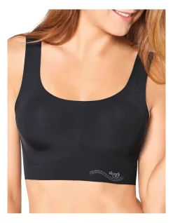Budget 😍 Sloggi Zero Feel Crop Top Black 🧨