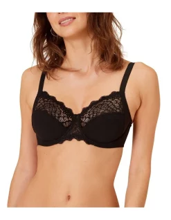 Cheapest 😉 Simone Perele Caresse Full Cup Control Bra Black ❤️