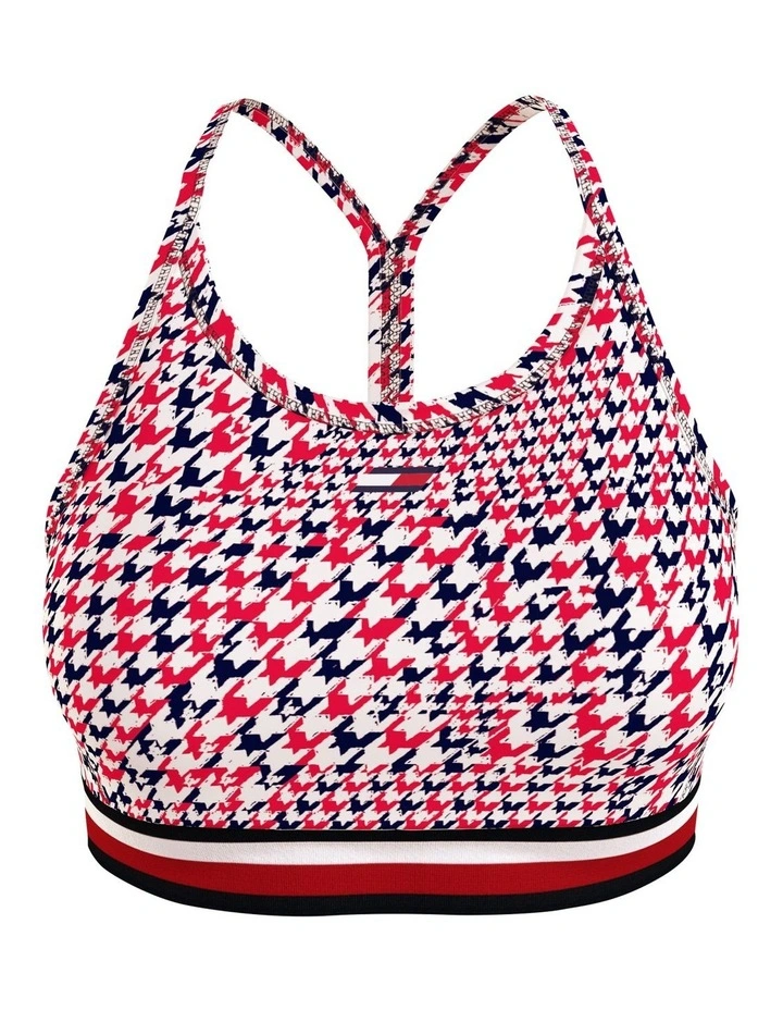 Discount π Tommy Hilfiger Sport Low Support Houndstooth Bra In Multi 𧨠6 Discount π Tommy Hilfiger Sport Low Support Houndstooth Bra In Multi 𧨠- Image 4