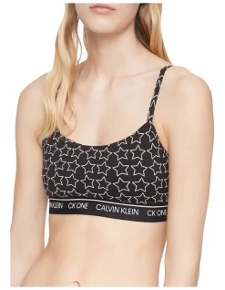 Deals 🤩 Calvin Klein Cotton String Bralette Outline Star Print Black 🥰 -bra-accessories Shop unnamed file 1259
