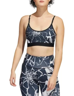 Best Sale 🥰 Adidas Light Support Flower Print Multi Bra ✔️