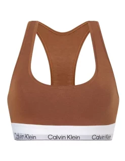 Cheapest ✨ Calvin Klein Modern Cotton Naturals Unlined Bralette In Brown 🎉 -bra-accessories Shop unnamed file 1300