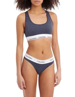 Best Pirce π₯ Calvin Klein Modern Cotton Unlined Bralette In Blue π§¨