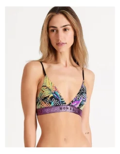 Brand new ❤️ Bonds Originals Triangle Crop Bra In Palmy Night Black 🎉 -bra-accessories Shop unnamed file 1356