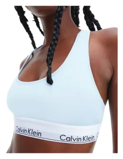 Brand new ❤️ Calvin Klein Modern Cotton Unlined Bralette Rain Dance Blue 🎁 -bra-accessories Shop unnamed file 1381