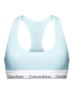 Brand new ❤️ Calvin Klein Modern Cotton Unlined Bralette Rain Dance Blue 🎁 -bra-accessories Shop unnamed file 1382