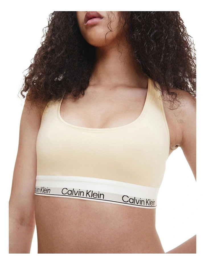 Best deal π Calvin Klein Modern Cotton Naturals Unlined Bralette In Stone π 5 Best deal π Calvin Klein Modern Cotton Naturals Unlined Bralette In Stone π - Image 3