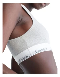 Best Sale 🥰 Calvin Klein Modern Cotton Unlined Bralette In Grey Heather 🎁 -bra-accessories Shop unnamed file 1410