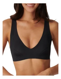 Cheap π Sloggi Zero Feel Wirefree Padded Bra Black βοΈ