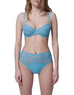 Outlet 😍 Simone Perele Freesia Full Cup Bra Blue 👏