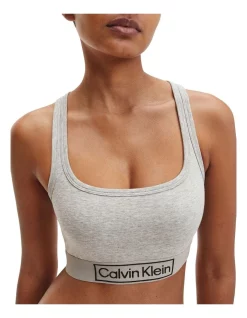 Cheapest ✨ Calvin Klein Reimagined Heritage Unlined Bralette Grey Heather 😉 -bra-accessories Shop unnamed file 1435
