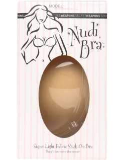 Hot Sale π Secret Weapons Nudi Fabric Stick On Bra Natural π