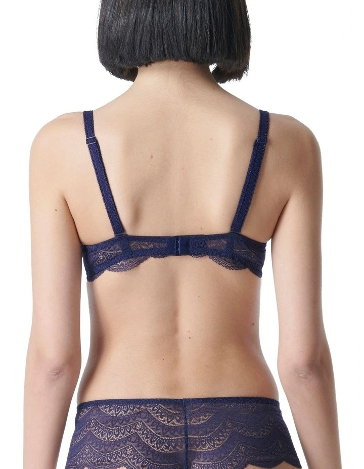 New π€© Simone Perele Karma Half Cup Bra In Midnight Navy π 6 New π€© Simone Perele Karma Half Cup Bra In Midnight Navy π - Image 4