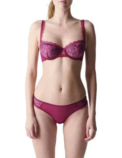 Brand new π Simone Perele Singuliere Half Cup Bra Purple π€©