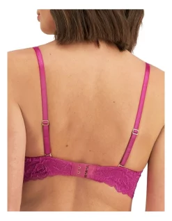 New 🎉 Temple Luxe Luxe Lace Non-Contour Bra In Fuchsia Shock 👍 -bra-accessories Shop unnamed file 246