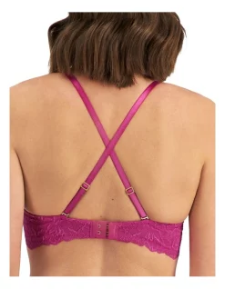 New 🎉 Temple Luxe Luxe Lace Non-Contour Bra In Fuchsia Shock 👍 -bra-accessories Shop unnamed file 247