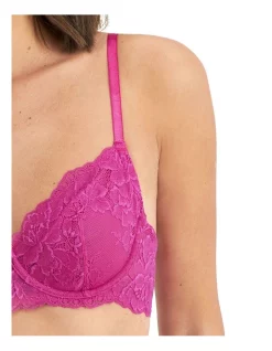 New 🎉 Temple Luxe Luxe Lace Non-Contour Bra In Fuchsia Shock 👍 -bra-accessories Shop unnamed file 250