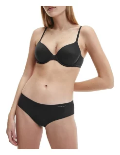 Outlet 🌟 Calvin Klein Perfectly Fit Modern T-Shirt Bra Black 🤩