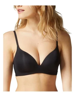 Cheap ⌛ Simone Perele Essentiel Wirefree Padded Bra Black 🤩