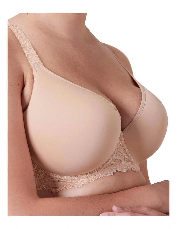 Promo π Simone Perele Caresse 3D Plunge T-Shirt Bra Beige π― 5 Promo π Simone Perele Caresse 3D Plunge T-Shirt Bra Beige π― - Image 3