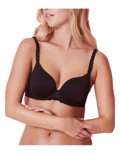 Discount ⭐ Simone Perele Andora 3D Plunge T-Shirt Contour Bra Black 🤩
