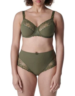Hot Sale 🔥 Simone Perele Delice Control Full Cup Underwire Bra In Green ❤️