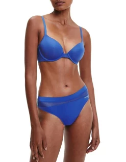 Best Pirce β Calvin Klein Perfectly Fit Flex Lightly Lined Demi Bra In Blue π₯°
