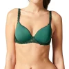 Cheap 😉 Simone Perele Andora 3D Plunge T-Shirt Contour Bra Dark Green ⭐ -bra-accessories Shop unnamed file 526
