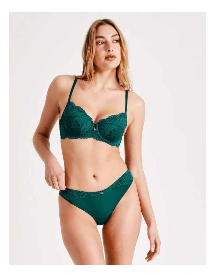 Budget π Chloe & Lola Harlow Lace T-Shirt Bra In Teal β 6 Budget π Chloe & Lola Harlow Lace T-Shirt Bra In Teal β - Image 4