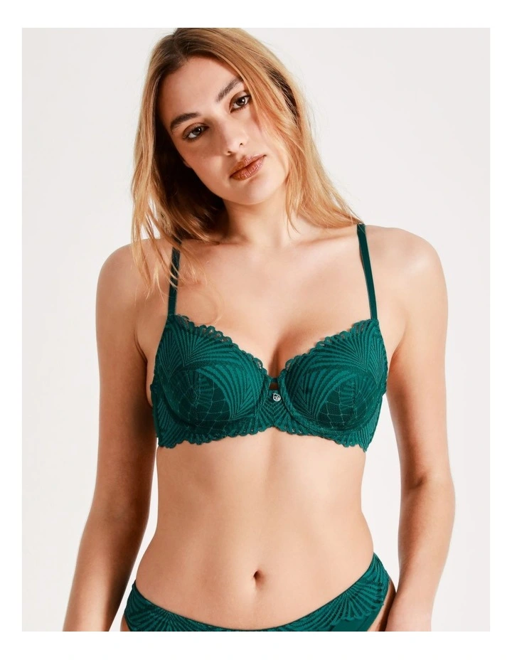Budget π Chloe & Lola Harlow Lace T-Shirt Bra In Teal β 7 Budget π Chloe & Lola Harlow Lace T-Shirt Bra In Teal β - Image 5