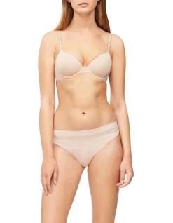 Promo π Calvin Klein Perfectly Fit Flex T-Shirt Bra In Beige π