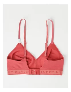 Promo 🧨 Tommy Hilfiger Seacell Lightly Lined Bralette In Frosted Cranberry 👏 -bra-accessories Shop unnamed file 681