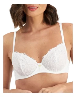 Best deal ❤️ Temple Luxe Castille Noncontour Bra In Bridal White 🥰