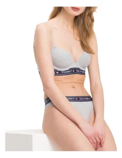 Best reviews of β Tommy Hilfiger Authentic Cotton Modern T-Shirt Bra In Grey β