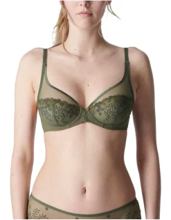 Best Sale 🧨 Simone Perele Delice Full Cup Plunge Bra In Green ❤️ -bra-accessories Shop unnamed file 710