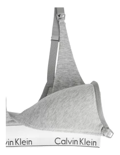 Promo 🌟 Calvin Klein Modern Cotton Maternity Nursing Bralette In Grey 🛒 -bra-accessories Shop unnamed file 764