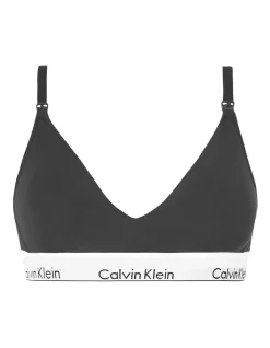 Budget 🥰 Calvin Klein Modern Cotton Lightly Lined Maternity Bralette In Black ⌛ -bra-accessories Shop unnamed file 778